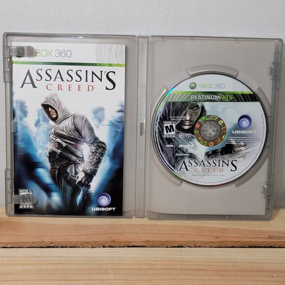 XBox 360 Game Assassin's Creed (Platinum Hit) w/ Booklet Insert - Picture 2 of 4